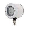 UP31802-SS 2" Double Face Light With 9 LED 2" Lights & Bezels - Amber & Red LED/Clear Lens