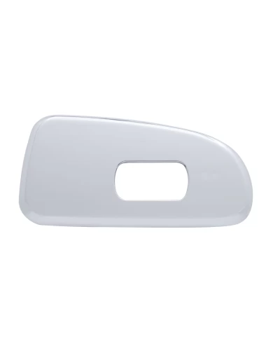 (CARD) CHROME PLASTIC 2006+ PETERBILT WINDOW SWITCH TRIM - PASSENGER SIDE W/ 1 OPENING (CARD) CHROME PLASTIC 2006+ PETERBILT WINDOW SWITCH TRIM - PASSENGER SIDE W/ 1 OPENING
