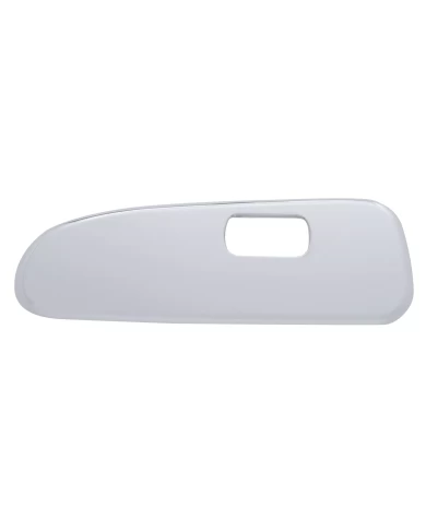 (CARD) CHROME PLASTIC 2006+ PETERBILT WINDOW SWITCH TRIM - DRIVER SIDE W/ 1 OPENING (CARD) CHROME PLASTIC 2006+ PETERBILT WINDOW SWITCH TRIM - DRIVER SIDE W/ 1 OPENING