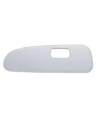 (CARD) CHROME PLASTIC 2006+ PETERBILT WINDOW SWITCH TRIM - DRIVER SIDE W/ 1 OPENING (CARD) CHROME PLASTIC 2006+ PETERBILT WINDOW SWITCH TRIM - DRIVER SIDE W/ 1 OPENING