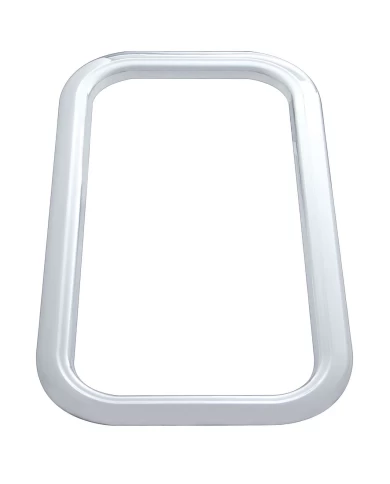 (CARD) CHROME PLASTIC 2005+ PETERBILT INTERIOR VIEW WINDOW TRIM (CARD) CHROME PLASTIC 2005+ PETERBILT INTERIOR VIEW WINDOW TRIM