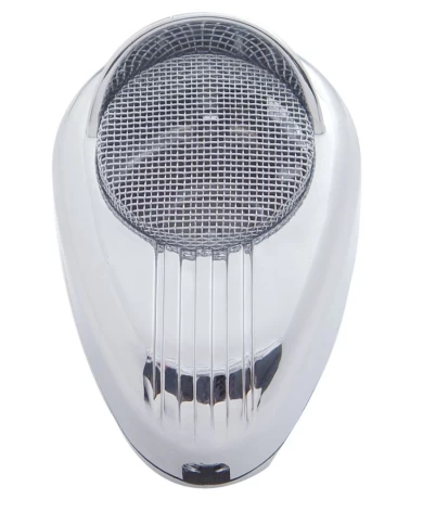 (CARD) CHROME PLASTIC SIGNATURE C.B. MICROPHONE COVER - PLAIN (CARD) CHROME PLASTIC SIGNATURE C.B. MICROPHONE COVER - PLAIN