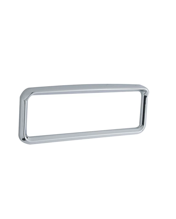 (CARD) CHROME PLASTIC 2006+ PETERBILT VIN PLAQUE BEZEL (CARD) CHROME PLASTIC 2006+ PETERBILT VIN PLAQUE BEZEL