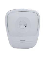 (CARD) CHROME PLASTIC 2006+ PETERBILT DIAGNOSTIC COVER - INDENTED