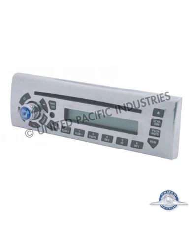 (CARD) STAINLESS STEEL DELPHI RADIO FACE PLATE (CARD) STAINLESS STEEL DELPHI RADIO FACE PLATE