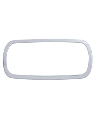 (CARD) CHROME PLASTIC 2006+ PETERBILT DOME LIGHT TRIM (CARD) CHROME PLASTIC 2006+ PETERBILT DOME LIGHT TRIM