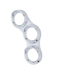 (CARD) CHROME PLASTIC 2006+ PETERBILT GAUGE CLUSTER COVER - RIGHT SIDE