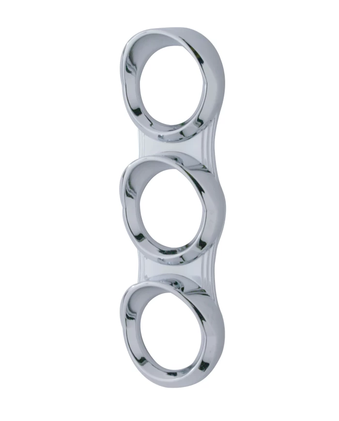 (CARD) CHROME PLASTIC 2006+ PETERBILT VERTICAL 3 GAUGE CLUSTER COVER W/ VISOR