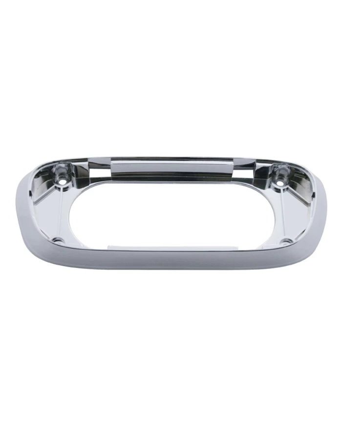 (CARD) CHROME PLASTIC 2006+ KENWORTH CENTER DOME LT BEZEL