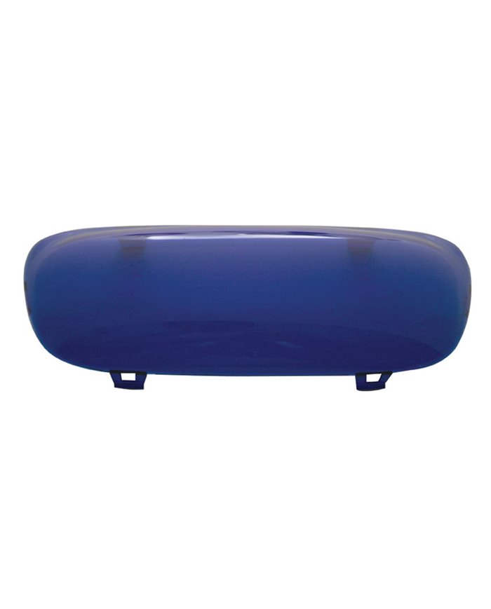 (CARD) 2006+ KENWORTH CENTER RECTANGULAR DOME LENS - BLUE