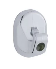 (2/CARD) CHROME PLASTIC 2006+ KENWORTH SUN VISOR HOOK