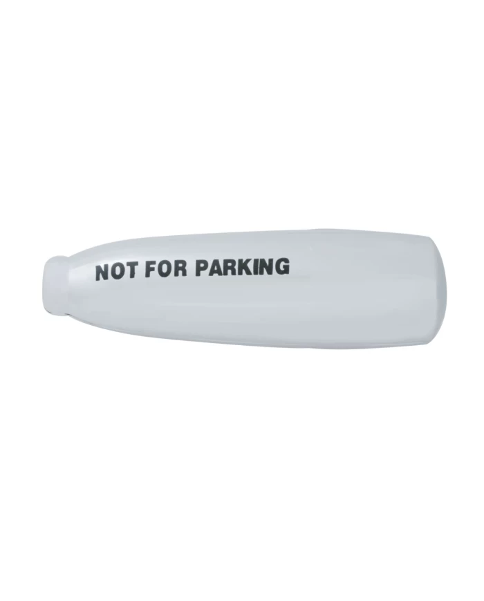 (CARD) CHROME PLASTIC 2006+ KENWORTH "NOT FOR PARKING" AIR VALVE LEVER COVER (CARD) CHROME PLASTIC 2006+ KENWORTH "NOT FOR PARKING" AIR VALVE LEVER COVER