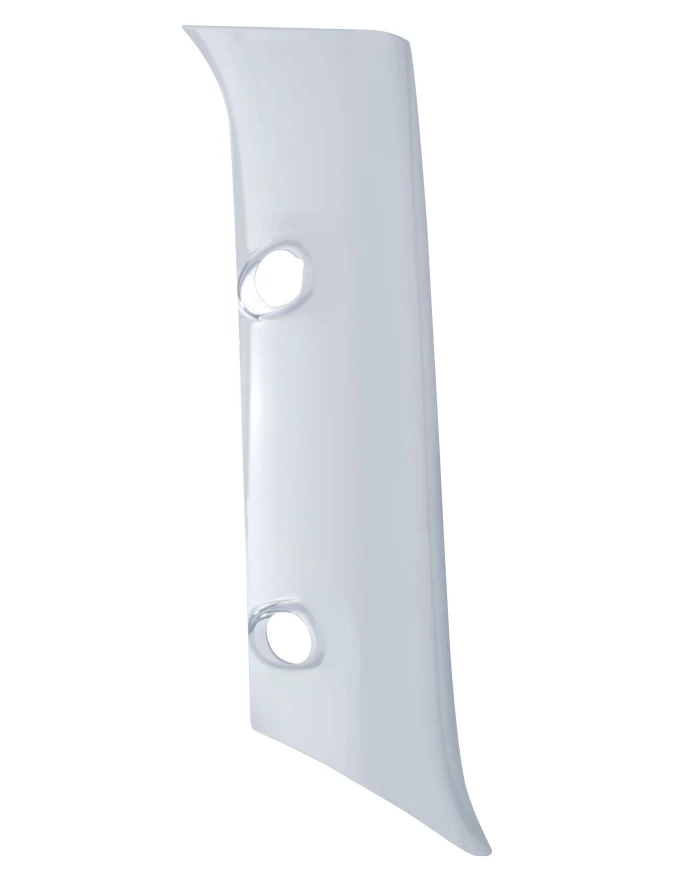 (CARD) CHROME PLASTIC 2006+ KENWORTH WINDSHIELD POST TRIM - DRIVER SIDE