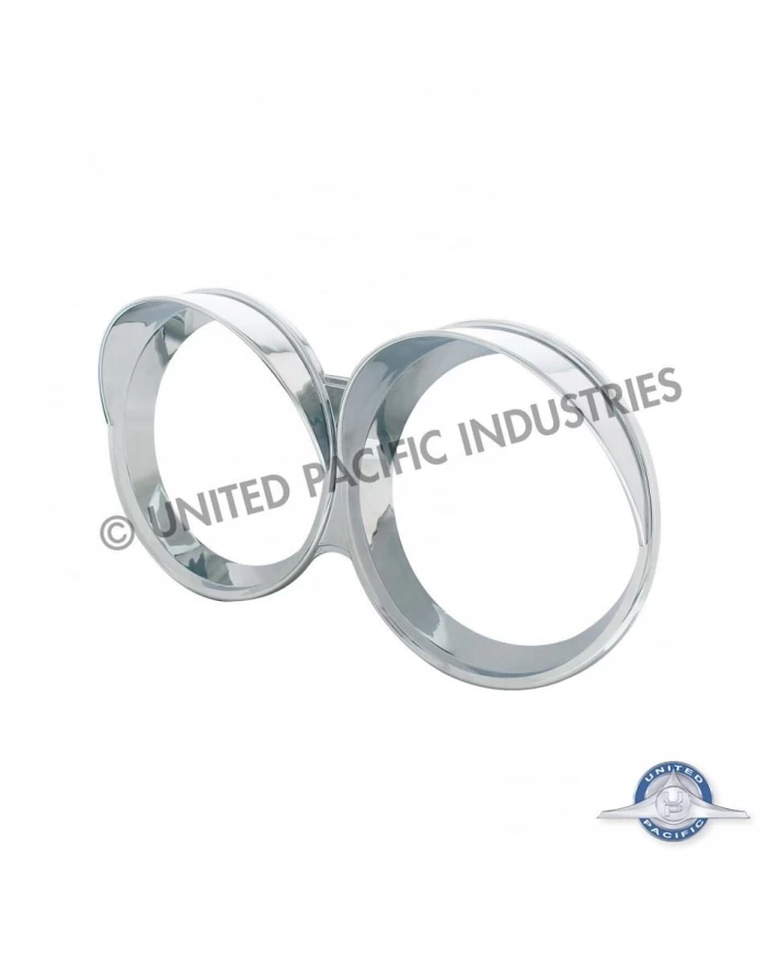 (CARD) KENWORTH DUAL GAUGE COVER WITH VISOR (CARD) KENWORTH DUAL GAUGE COVER WITH VISOR