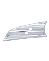 (CARD) CHROME PLASTIC 2007+ KENWORTH T660 AIR INTAKE W/ 2 LIGHT CUTOUTS - DRIVER (CARD) CHROME PLASTIC 2007+ KENWORTH T660 AIR INTAKE W/ 2 LIGHT CUTOUTS - DRIVER