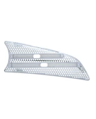 (CARD) CHROME PLASTIC 2007+ KENWORTH T660 AIR INTAKE W/ 2 LIGHT CUTOUTS - PASSENGER (CARD) CHROME PLASTIC 2007+ KENWORTH T660 AIR INTAKE W/ 2 LIGHT CUTOUTS - PASSENGER