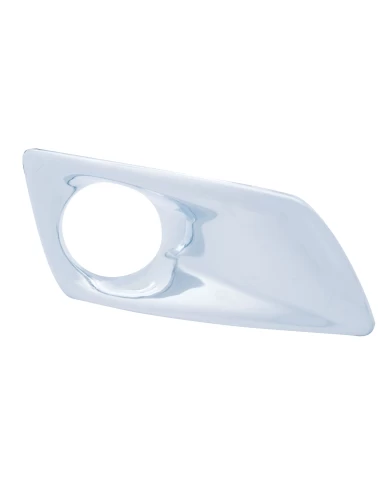 (CARD) CHROME PLASTIC 2007+ KENWORTH T660 FRONT BUMPER LIGHT BEZEL - PASSENGER (CARD) CHROME PLASTIC 2007+ KENWORTH T660 FRONT BUMPER LIGHT BEZEL - PASSENGER
