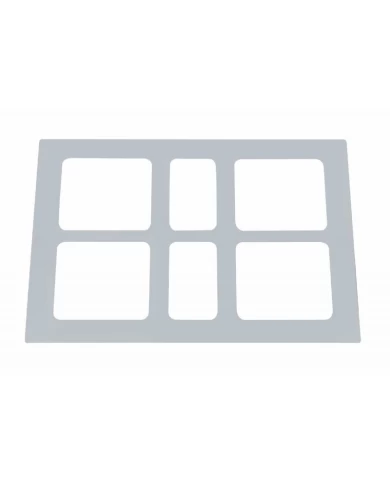 (SKPK) STAINLESS STEEL VOLVO SWITCH PANEL TRIM (SKPK) STAINLESS STEEL VOLVO SWITCH PANEL TRIM