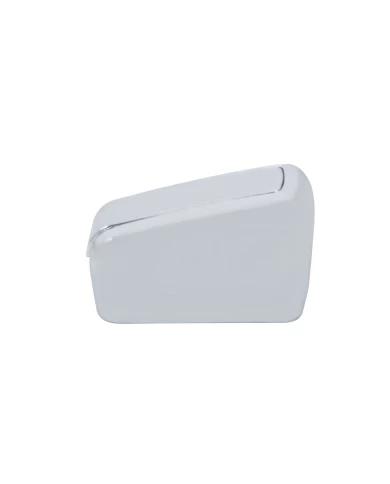 (2/CARD) CHROME PLASTIC VOLVO DOOR HANDLE KNOB (2/CARD) CHROME PLASTIC VOLVO DOOR HANDLE KNOB