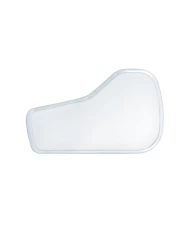 (CARD) CHROME VOLVO FAIRING HANDLE COVER - DRIVER