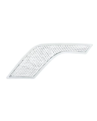 (CBOX) CHROME VOLVO VNL HOOD AIR INTAKE GRILL - DRIVER (CBOX) CHROME VOLVO VNL HOOD AIR INTAKE GRILL - DRIVER