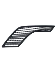 (BOX) VOLVO VNL HOOD AIR INTAKE GRILL - BLACK - DRIVER