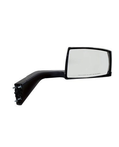 (BOX) CHROME HOOD MIRROR MADE FOR 2004-14 VOLVO VNL - PASSENGER (BOX) CHROME HOOD MIRROR MADE FOR 2004-14 VOLVO VNL - PASSENGER