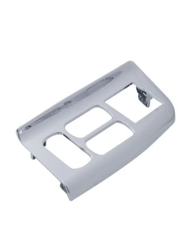 (CARD) CHROME PLASTIC PETERBILT 387 WINDOW SWITCH TRIM - DRIVER (CARD) CHROME PLASTIC PETERBILT 387 WINDOW SWITCH TRIM - DRIVER