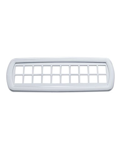 (CARD) CHROME PLASTIC PETERBILT 387 WARNING LIGHT TRIM (CARD) CHROME PLASTIC PETERBILT 387 WARNING LIGHT TRIM