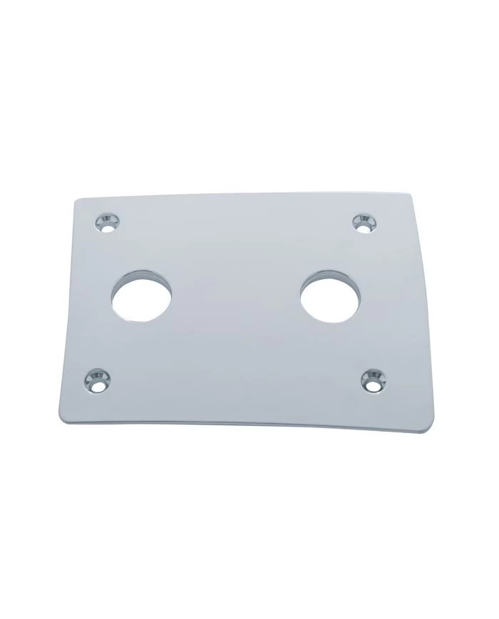 (CARD) CHROME PLASTIC PETERBILT 387 AIR VALVE TRIM