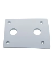 (CARD) CHROME PLASTIC PETERBILT 387 AIR VALVE TRIM