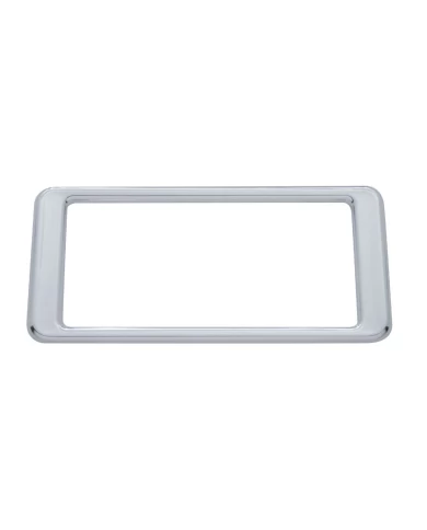 (CARD) CHROME PLASTIC PETERBILT 387 A/C CONTROL TRIM (CARD) CHROME PLASTIC PETERBILT 387 A/C CONTROL TRIM