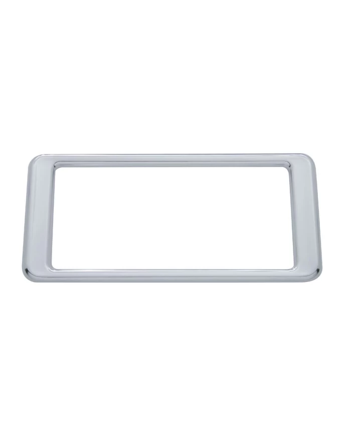 (CARD) CHROME PLASTIC PETERBILT 387 A/C CONTROL TRIM (CARD) CHROME PLASTIC PETERBILT 387 A/C CONTROL TRIM