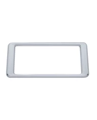(CARD) CHROME PLASTIC PETERBILT 387 A/C CONTROL TRIM (CARD) CHROME PLASTIC PETERBILT 387 A/C CONTROL TRIM
