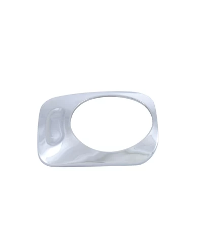 (CARD) CHROME PETERBILT DOME LIGHT COVER (CARD) CHROME PETERBILT DOME LIGHT COVER