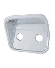 (CARD) CHROME PLASTIC 2006+ PETERBILT AIR VALVE BEZEL COVER