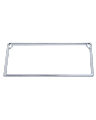 (CARD) CHROME PLASTIC 2002 KENWORTH A/C & HEATER PANEL BEZEL (CARD) CHROME PLASTIC 2002 KENWORTH A/C & HEATER PANEL BEZEL