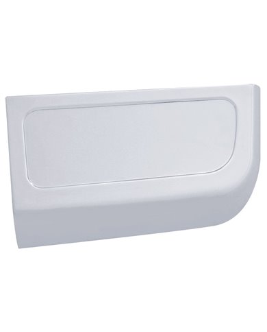 (CARD) CHROME PLASTIC FREIGHTLINER CENTURY CONSOLE STORAGE COMPARTMENT PANEL W/ GROOVE (CARD) CHROME PLASTIC FREIGHTLINER CENTURY CONSOLE STORAGE COMPARTMENT PANEL W/ GROOVE
