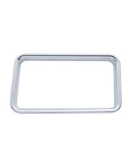 (CARD) CHROME PLASTIC FREIGHTLINER KEY PANEL BEZEL