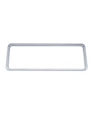 (CARD) CHROME PLASTIC FREIGHTLINER RADIO PANEL BEZEL