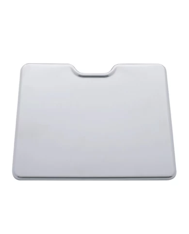 (SKPK) STAINLESS STEEL FREIGHTLINER LOWER CENTER STORAGE BIN COVER (SKPK) STAINLESS STEEL FREIGHTLINER LOWER CENTER STORAGE BIN COVER