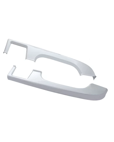 (2/CARD) CHROME PLASTIC FREIGHTLINER ARMREST COVER SET
