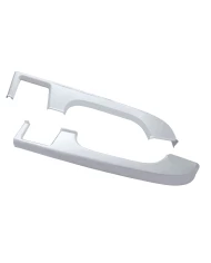 (2/CARD) CHROME PLASTIC FREIGHTLINER ARMREST COVER SET