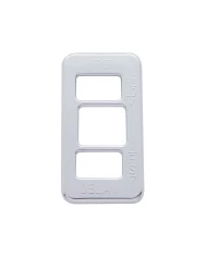 (CARD) CHROME PLASTIC FREIGHTLINER WIPER SWITCH TRIM