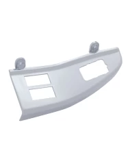 (CARD) CHROME PLASTIC FREIGHTLINER WINDOW SWITCH PANEL - DRIVER SIDE W/ 3 OPENINGS