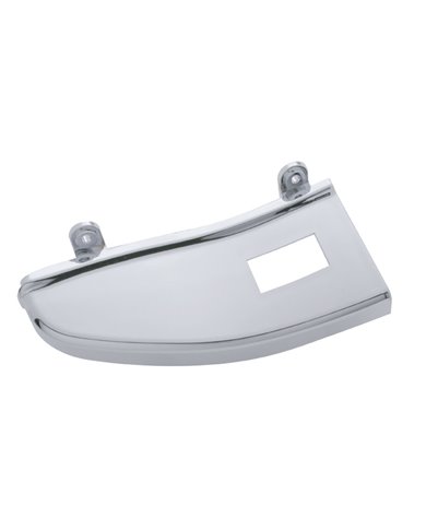 (CARD) CHROME PLASTIC FREIGHTLINER WINDOW SWITCH PANEL - PASSENGER SIDE W/ 1 OPENING (CARD) CHROME PLASTIC FREIGHTLINER WINDOW SWITCH PANEL - PASSENGER SIDE W/ 1 OPENING