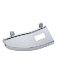 (CARD) CHROME PLASTIC FREIGHTLINER WINDOW SWITCH PANEL - PASSENGER SIDE W/ 1 OPENING