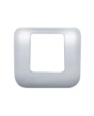 (CARD) CHROME PLASTIC FREIGHTLINER TRAILER BRAKE HANDLE BASE COVER