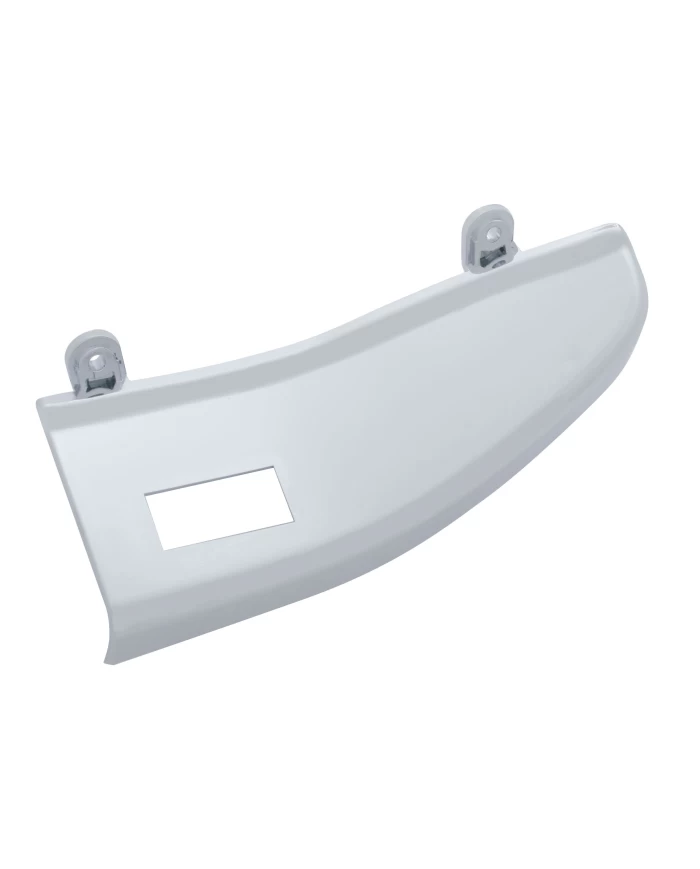 (CARD) CHROME PLASTIC FREIGHTLINER FRONT DOOR HANDLE TRIM - DRIVER SIDE W/ 1 OPENING