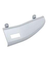 (CARD) CHROME PLASTIC FREIGHTLINER FRONT DOOR HANDLE TRIM - DRIVER SIDE W/ 1 OPENING